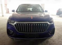 紅旗HS5實(shí)車首度曝光，漢字車